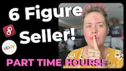 My SECRETS to a Six Figure Salary Part Time Hours on PoshMark Ebay 2021