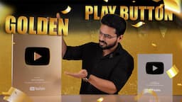 Finally After 6 Years !!! Golden Play Button Tech Unboxing 🔥