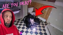 WTF! She was ATTACKED in Abandoned Ghosttown House CAUGHT ON CAMERA