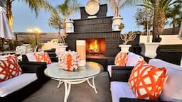 DECORATE WITH ME ~ EXTREME OUTDOOR MAKEOVER ~ BEST BACKYARD SEATING & FIREPLACE ~CREATING WITH MIMI