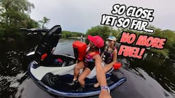 Multiple Fails Riding to Fanning Springs on Sea-Doo Jet Ski