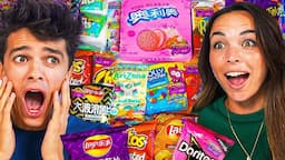 We Tried EXOTIC SNACKS For The FIRST TIME!