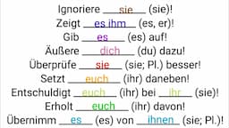 A1, A2, B1 - Deutsch lernen, Grammatik Test, Deutsche Grammatik, Verb, Präsens, unregelmäßig irregul