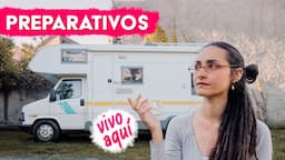 Preparativos para VIVIR en una AUTOCARAVANA | Truco para hacer el EQUIPAJE