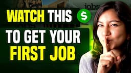 Revealing the BEST Way to Apply for a Job with NO Experience | Freshers Must Watch