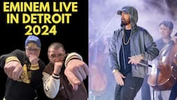 EMINEM LIVE PERFORMANCE DETROIT 06/06/2024 (UK Independent Artists React) EM IS THE GOAT!