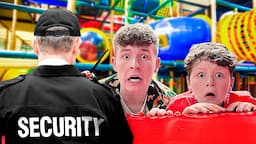 SNEAKING into KIDS ADVENTURE PARK for 24 HOURS!!!