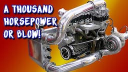 1,000 Horsepower or Bust! We Nearly Blew this Engine Up in the Hunt for a World Record!