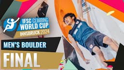 🔥IFSC Men's Final World Cup Innsbruck 2024