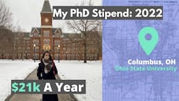 My PhD Student Stipend *Updated* Monthly Income and Budget 2022 | Millennial Money