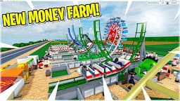 How To Make a MONEY FARM in Theme Park Tycoon 2