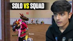 FREE FIRE KING IS BACK! SOLO VS SQUAD GAMEPLAY | GARENA FREE FIRE