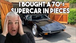 My DeTomaso Pantera Arrives And I Come Close To Wrecking It - Pt3