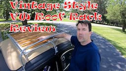 VW vintage style Roof Rack (review)