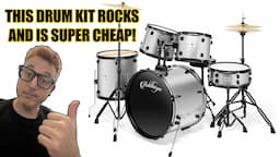 Ashthorpe 5-Piece Adult Drum Kit with Remo Heads Review and Demo