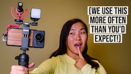 When & WHY We Vlog with a PHONE - Rode Vlogger Kit for Smartphones Review