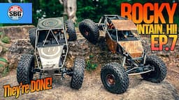 They're done, and they're AMAZING! RC Rock Crawling in Colorado Ep.7