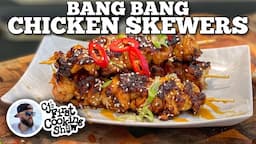 CJ's Bang Bang Chicken Skewers | Blackstone Griddles