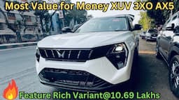 2024 Mahindra XUV 3XO AX5 Petrol MT - Most Value for Money। Detailed Walkaround ।