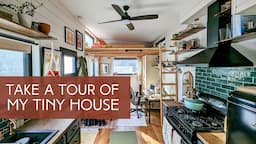 TINY HOUSE TOUR | 24ft home in Ontario, Canada (1 YEAR LATER)