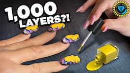 I Tried the 1,000 Layer Nail Polish Challenge | Style Theory