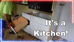 Installing Interior walls and cabinets - Box Truck Camper