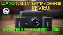 llano Dual Fast Camera Battery Charger + Batteries Review