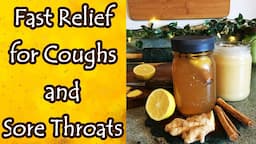 Natural, Fast Acting Relief for Coughs, Congestion, and Sore Throat