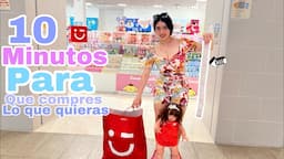 COMPRO TODO LO QUE MI REBORN TODDLER BELET TOCA EN UNA JUGUETERÍA KAWAII / 10 MINUTOS PARA COMPRAR