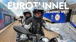 Euro Tunnel Crossing on the Chunnel LeShuttle - European Motorcycle Touring