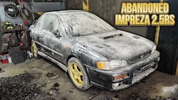 First Wash in 5 Years: Subaru Impreza 2.5RS ABANDONED! | Car Detailing Restoration