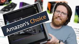 I Use ONLY "Amazon's Choice" Crap To Upgrade My Gaming PC...