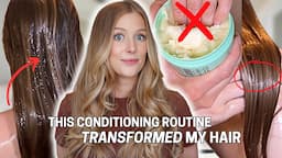 This Routine TRANSFORMED My Hair! How to Apply Conditioner & Hair Masks Masks for Healthy Hair