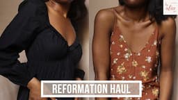 REFORMATION TRY ON HAUL | PERFECT SUMMER DRESSES | SUSTAINABLE FASHION |  byalicexo