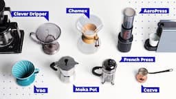 Coffee Brewing Methods: French Press vs Pour Over vs AeroPress and more!