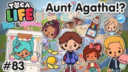 Toca Life City | Aunt Agatha!? #83 (Dan & Nicole series) Toca Boca