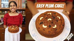 Plum Cake | Christmas സ്പെഷ്യൽ Plum Cake ഉണ്ടാക്കാം | Easy Plum Cake Recipe