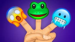 Finger family emoji + more Kids Songs Maya Mary Mia