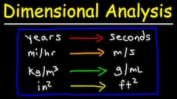 Dimensional Analysis