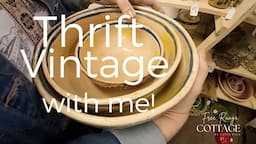 THRIFT WITH ME ~ MCM & VINTAGE ~ HOME DECOR STYLING IDEAS