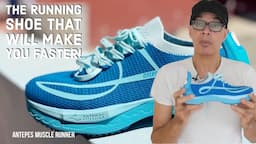 ANTEPES MUSCLE RUNNER: TRAINING SHOE THINKS 🤔 IT’S A SPIKE - GREAT FOR SPRINTERS, JUMPERS & RUNNERS