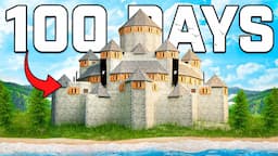 I Spent 100 Days in Official Rust!