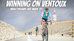 I WON the MONT VENTOUX GRAN FONDO!!! // Race Tactic and Power Analysis