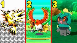 First To Catch A Legendary Pokemon In 3 Games Wins