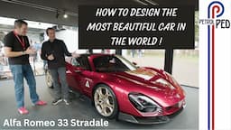 Alfa's Chief Designer reveals 33 Stradale secrets & how it influenced new Junior, Stelvio & Giulia