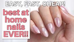 These New DIY At-Home Nails CHANGE THE GAME 💅 Never go to the nail salon again!