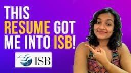 My ISB Application -  Education, Work-Ex, Extracurriculars | Insider Gyaan (Hindi)