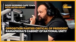 Opposition parties EFF and BOSA react to Ramaphosa's 'bloated' GNU cabinet