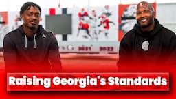 Champ Bailey sits with Malaki Starks to talk raising the standard at Georgia & becoming a leader