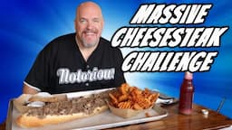 MASSIVE CHEESESTEAK CHALLENGE @ GIACOMO'S ITALIAN MARKET